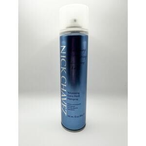 Nick Chavez Volumizing Extra Strong Hold Styling Hairspray New 10oz Blue Bottle